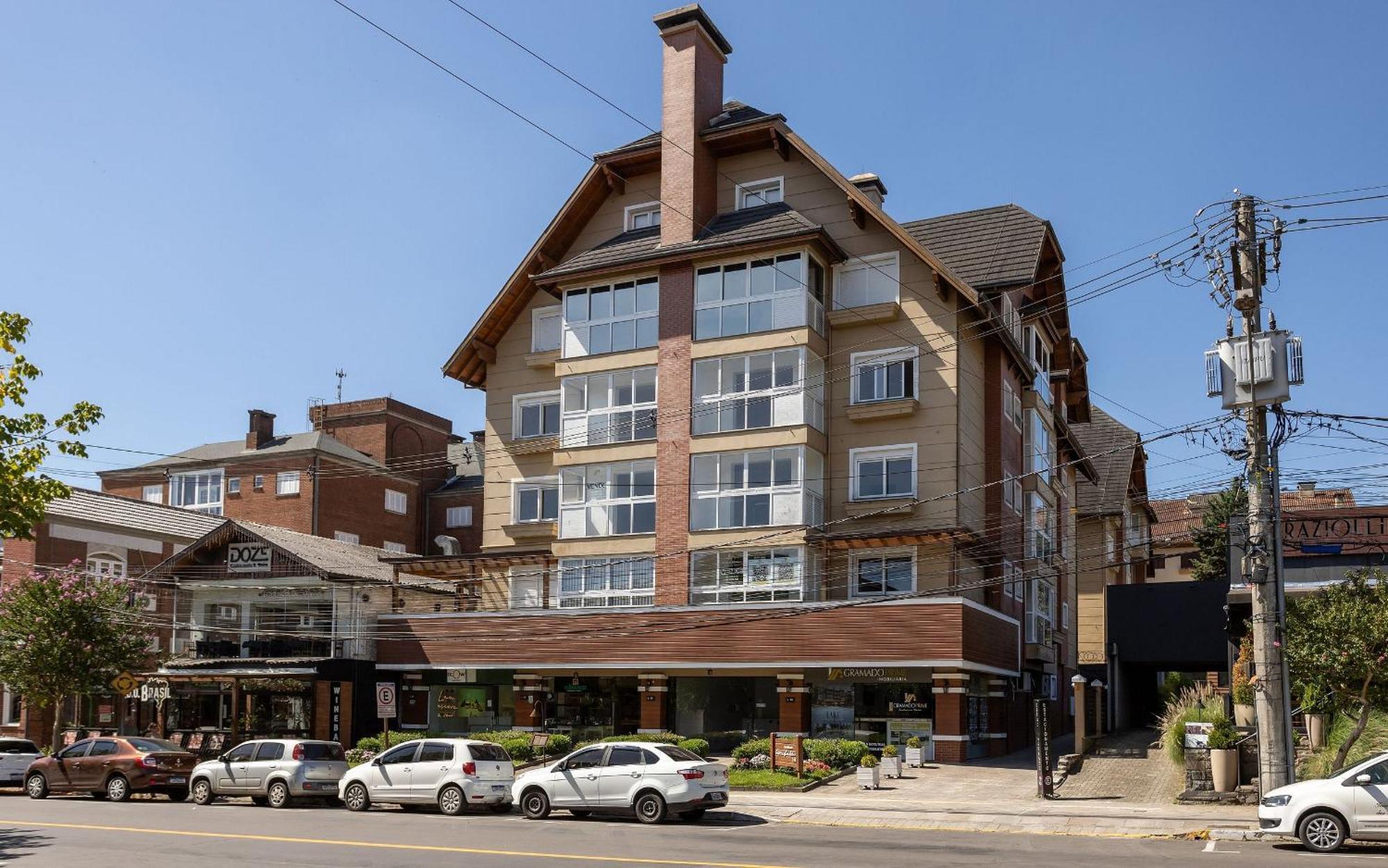 Apartamento LOCAR-IN GRAMADO Residencial Garibaldi Centro Exterior foto